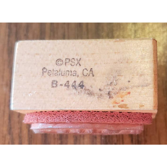 Lot of 10 Small Animals and Figures Wood Mounted Rubber Stamps Santa Turkey Dino - Picture 4 of 16